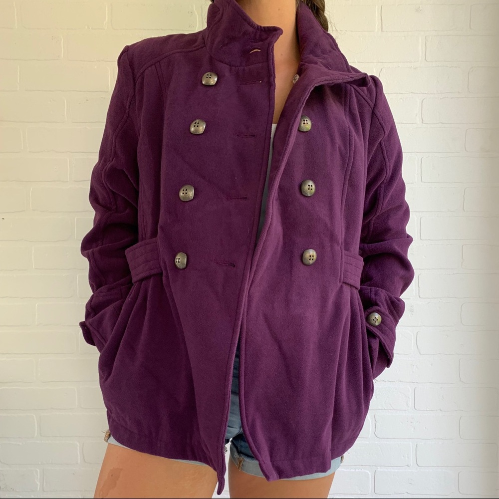 Storybook Purple Coat
